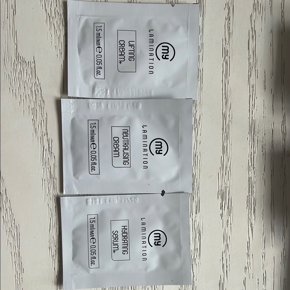 MY LAMINATION LASH LIFT SYSTEM SACHETS set